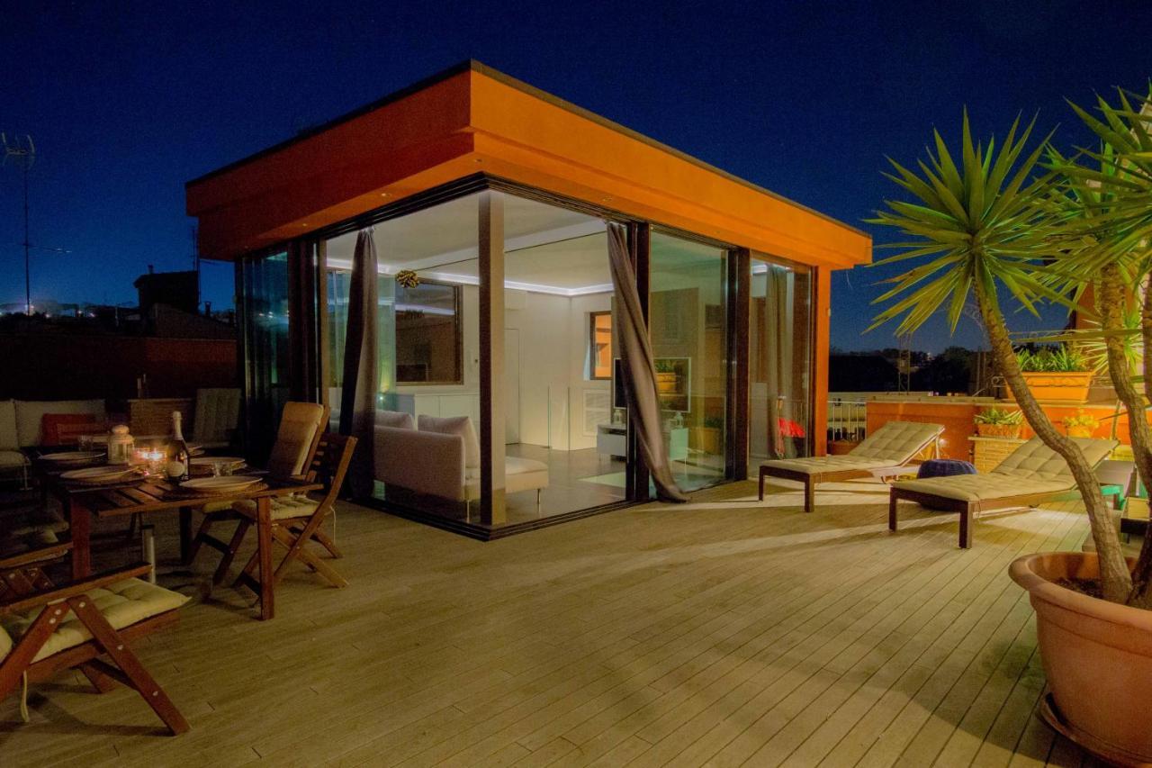 Pelliccia 11 Trastevere Penthouse Roma Ngoại thất bức ảnh