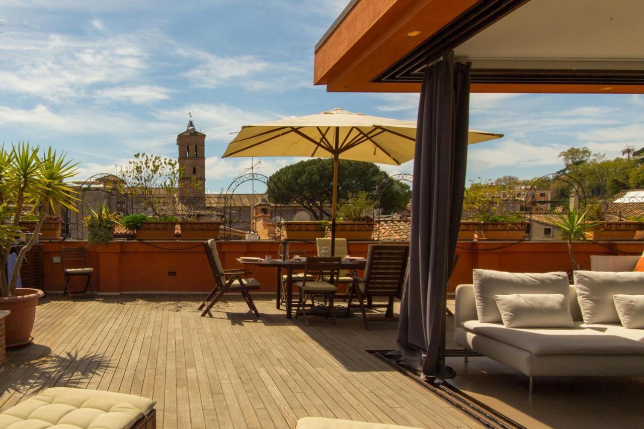 Pelliccia 11 Trastevere Penthouse Roma Ngoại thất bức ảnh