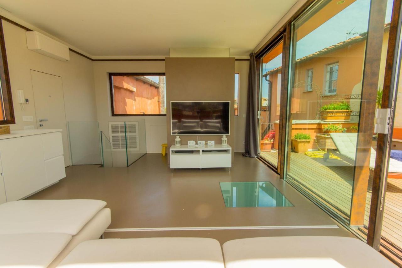 Pelliccia 11 Trastevere Penthouse Roma Ngoại thất bức ảnh