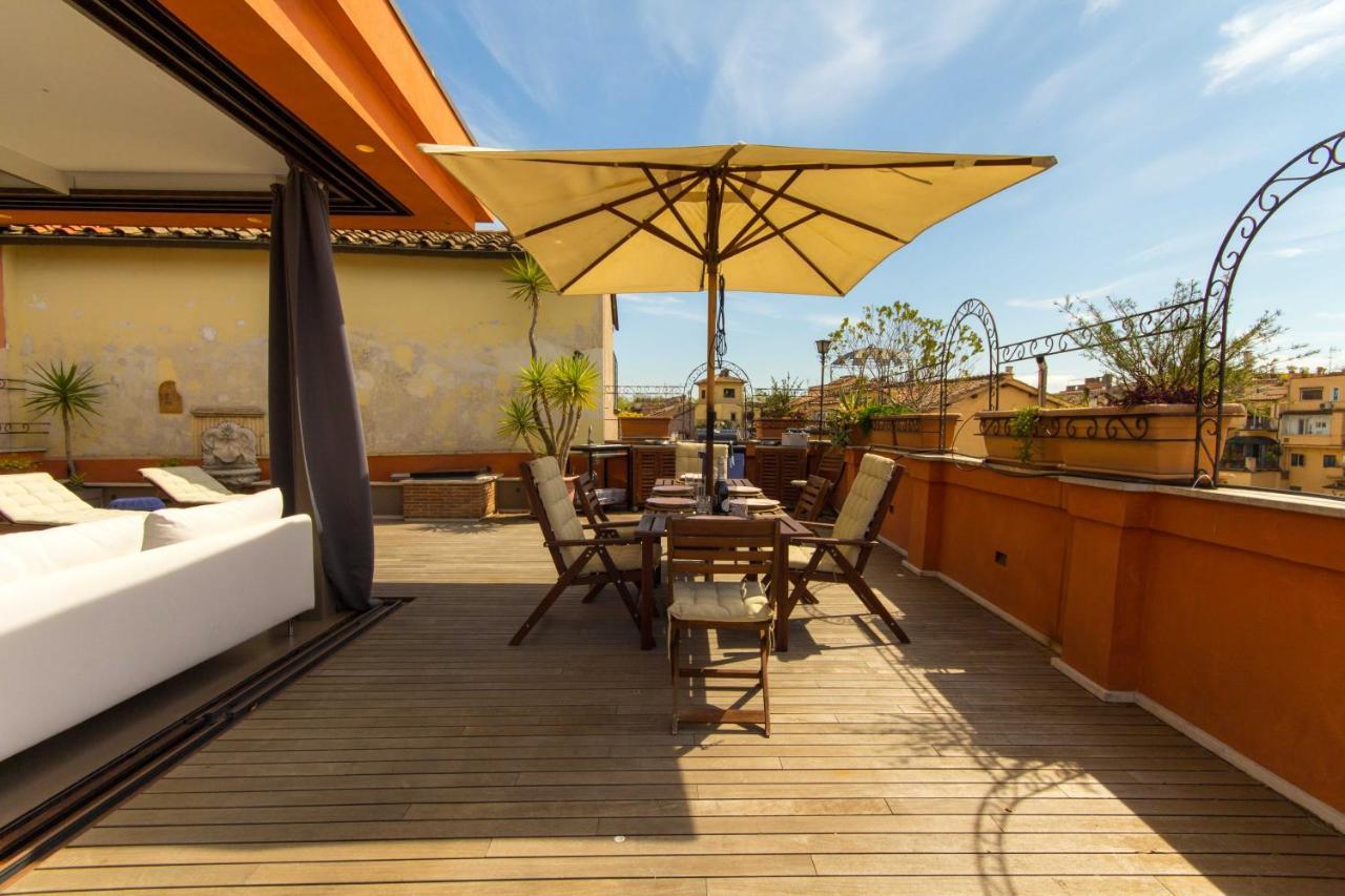 Pelliccia 11 Trastevere Penthouse Roma Ngoại thất bức ảnh
